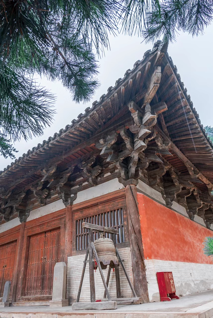 佛光寺东大殿,梁思成将其称为"中国第一国宝"_高清图集_新浪网