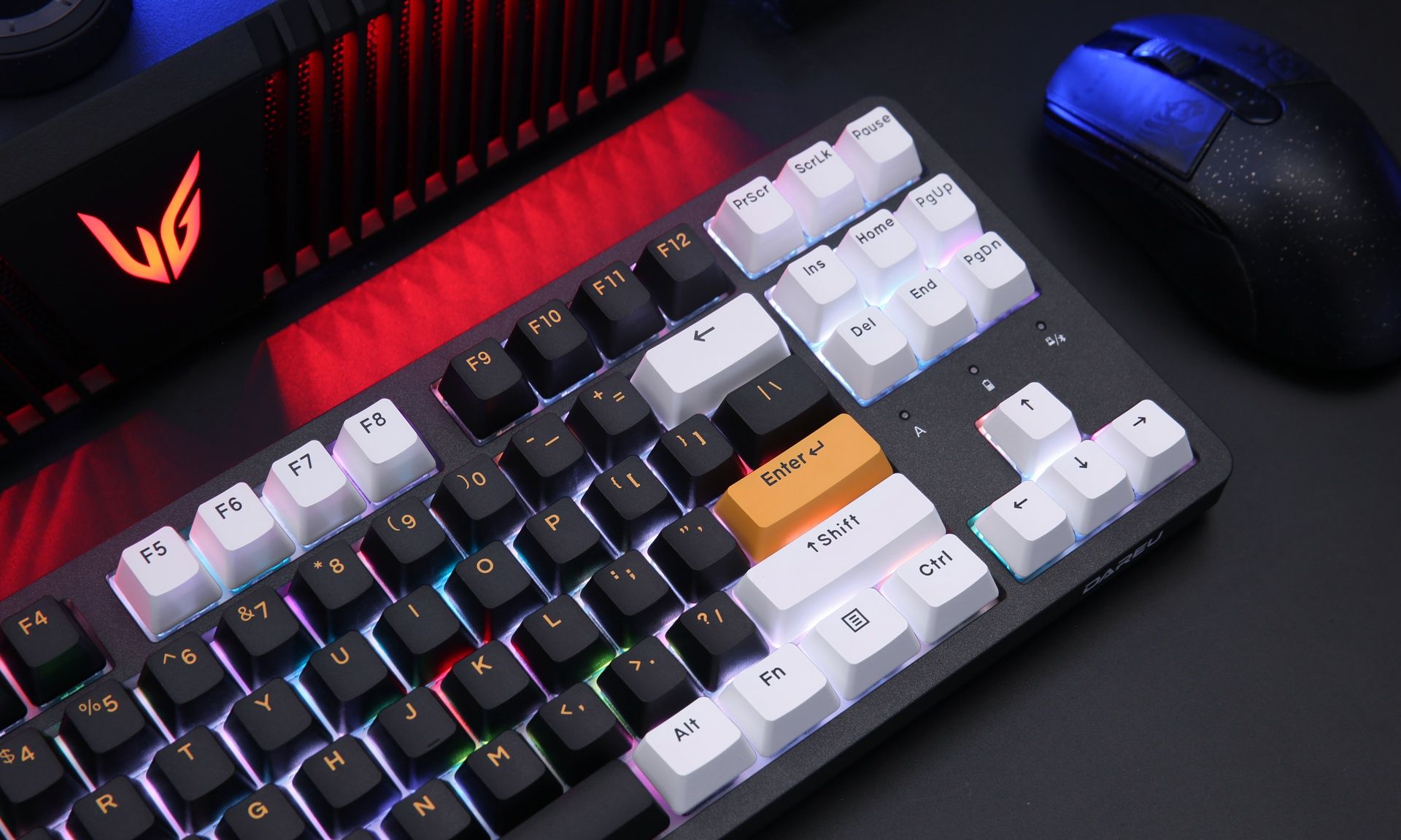 达尔优a87 pro三模机械键盘新升级__财经头条