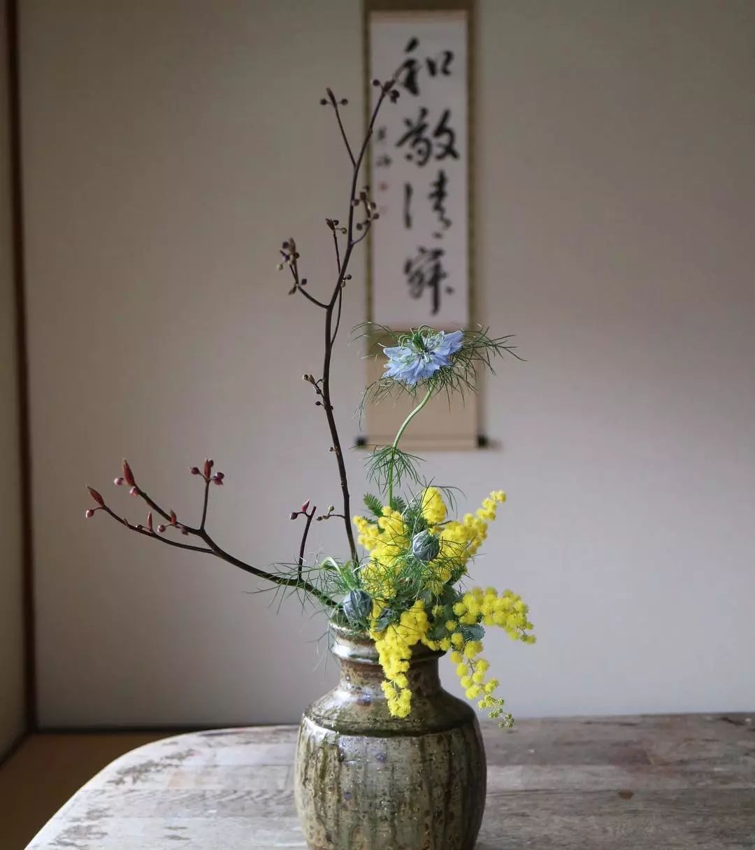 禅意插花,感受东方艺术之美!|插花|供花|花器_新浪新闻