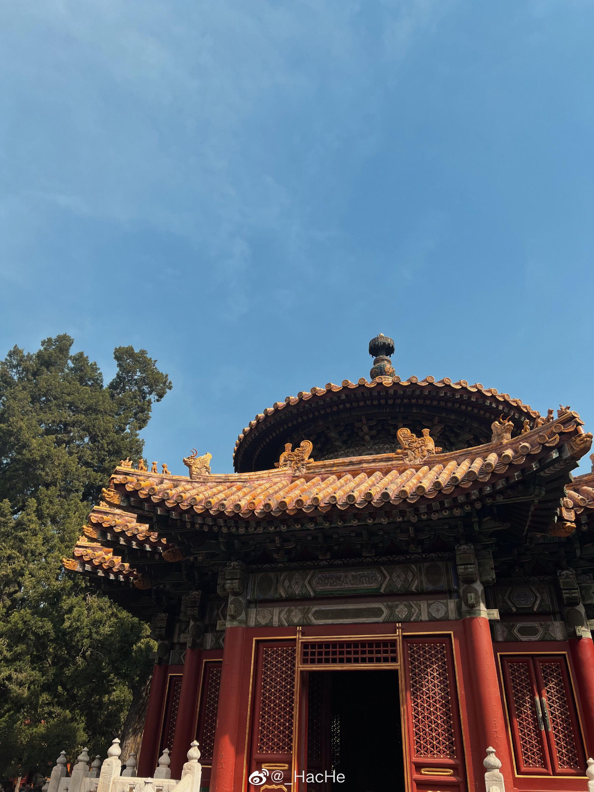 故宫游客照 | 红墙黄瓦留念