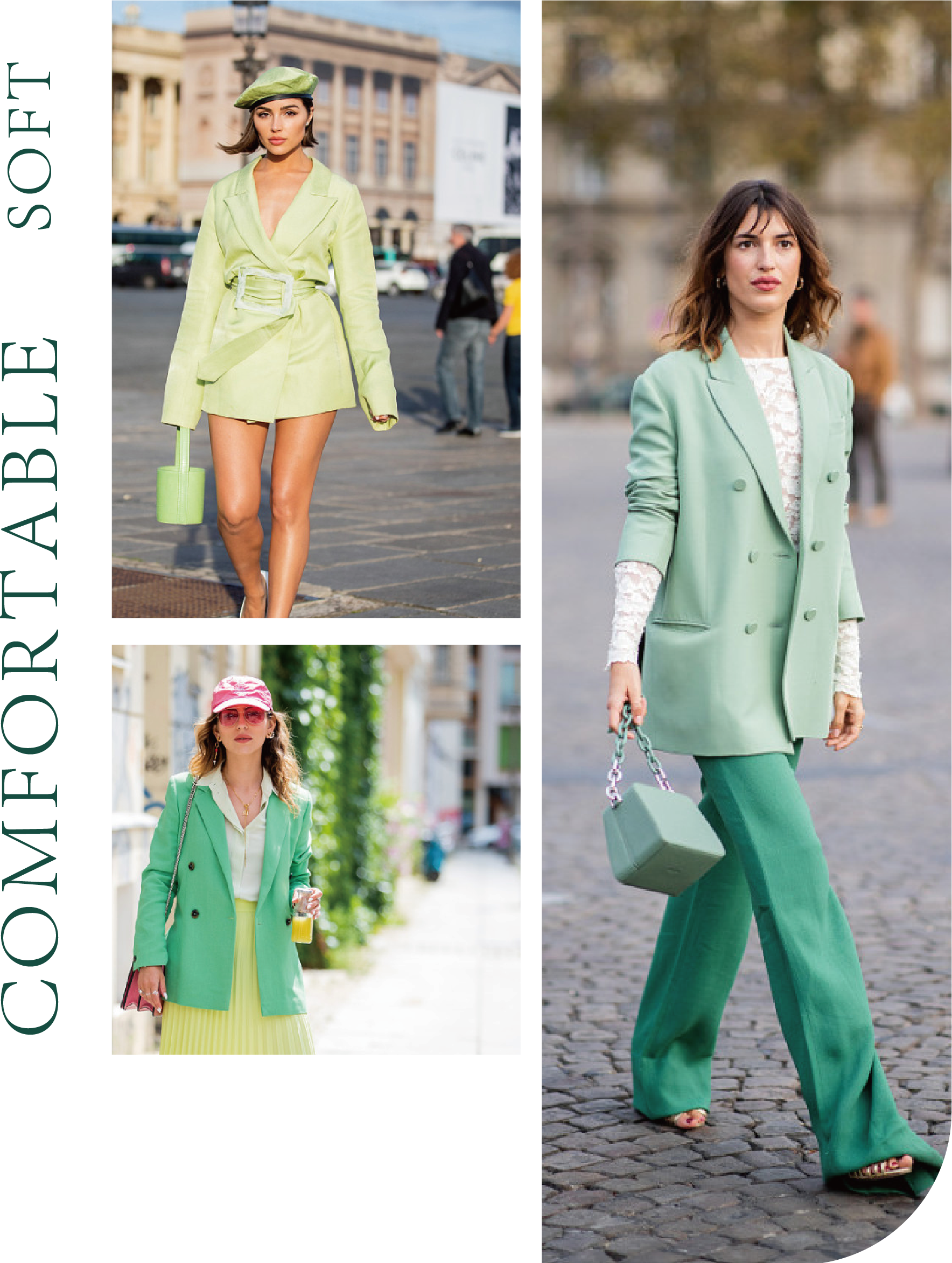 初冬我独宠马卡龙色,它的高级配色帮你准备好,照着穿就够了