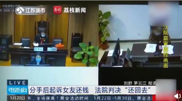 男子分手后起诉前女友还钱胜诉 你怎么看？休闲区蓝鸢梦想 - Www.slyday.coM