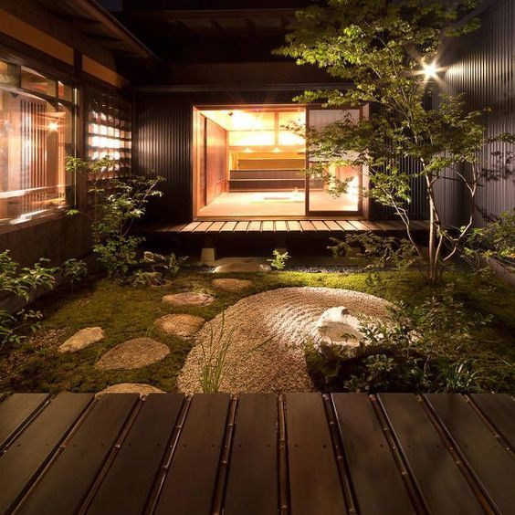 静谧的日式庭院