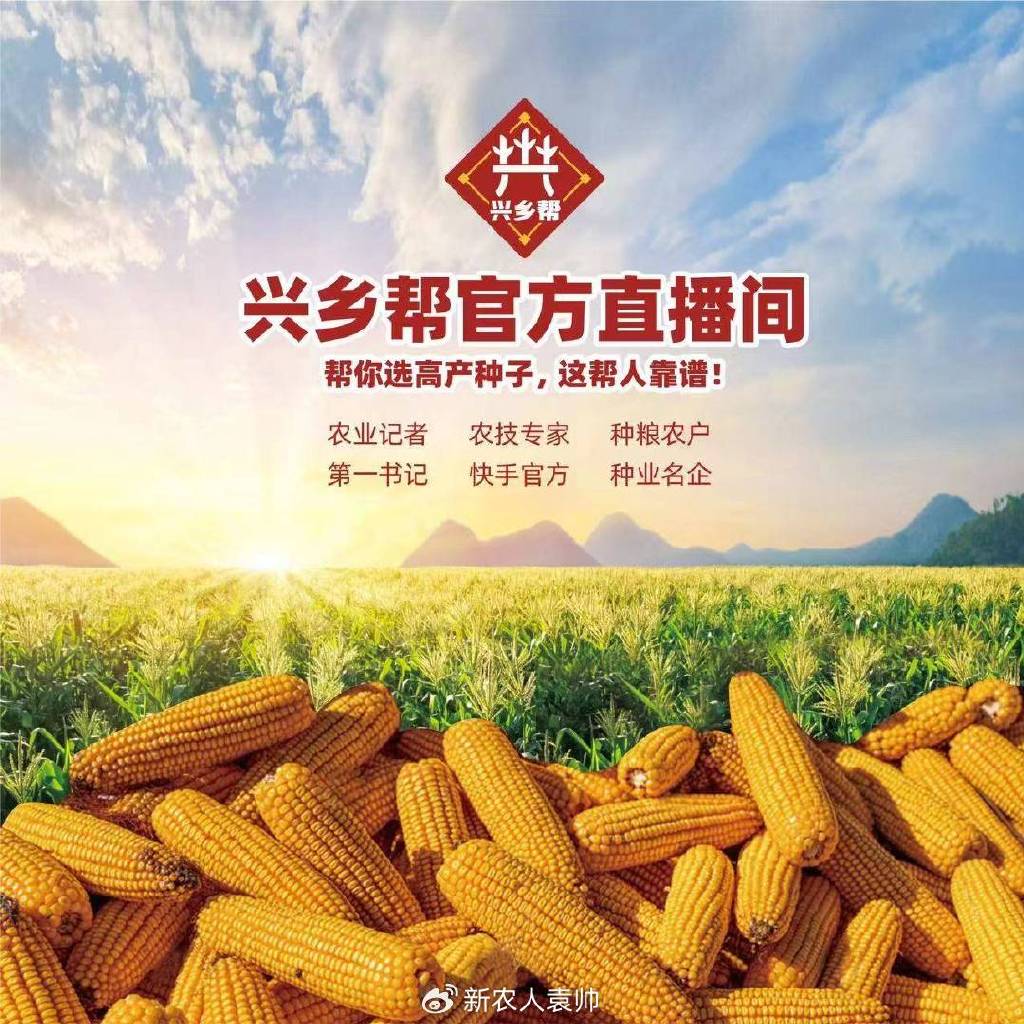 「兴乡帮」第一书记&三农记者直播间助力三农,振兴种业守护耕种|新农人|第一书记|三农