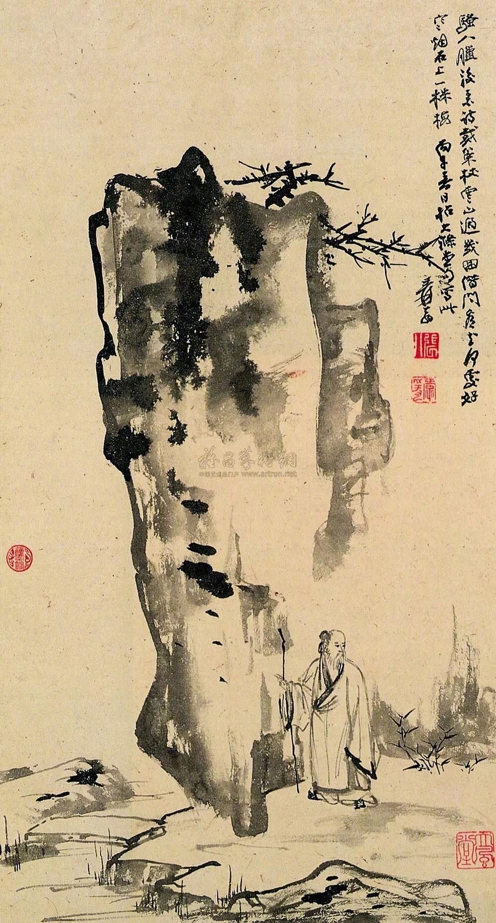历代名家画奇石:姿态万千,赏心悦目!"石奇含天地,趣雅意隽永"