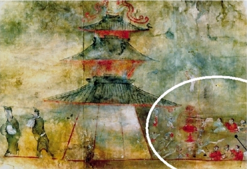 辽阳汉魏墓壁画比敦煌壁画早三百年|壁画|楼阁|襄平_新浪新闻