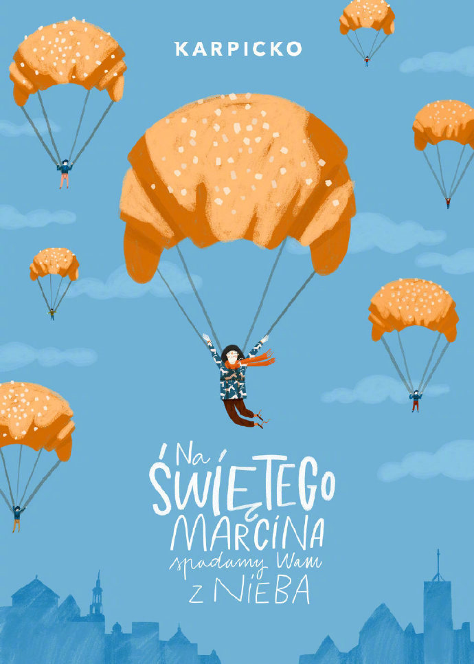 来自波兰设计师 ola pocińska 的插画风海报作品.