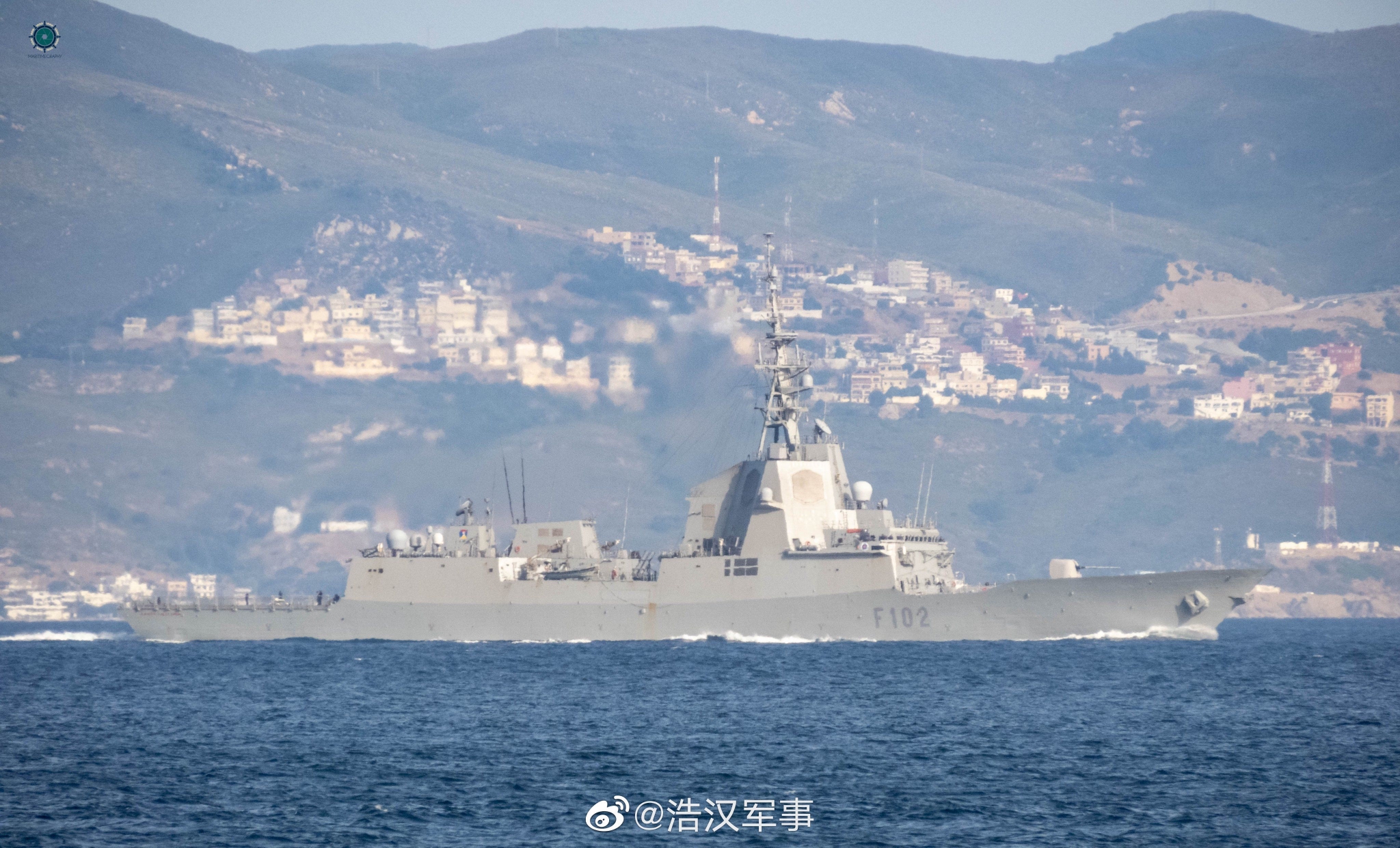 西班牙海军f102胡安·德·波旁海军上将号护卫舰