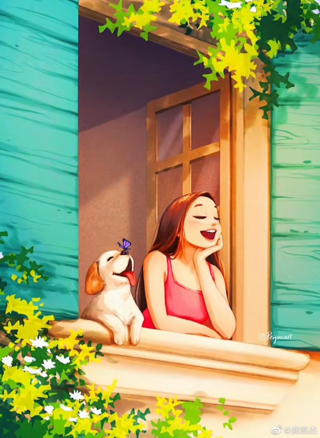 欣赏一下德国插画师peijin的作品