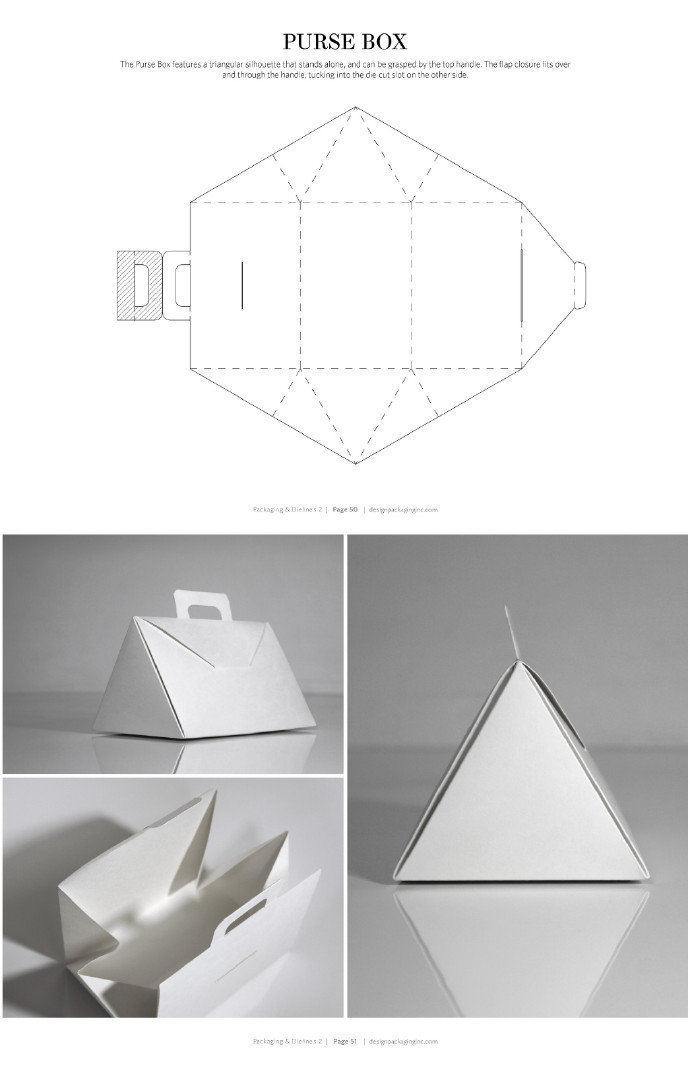 包装盒型 设计展开图