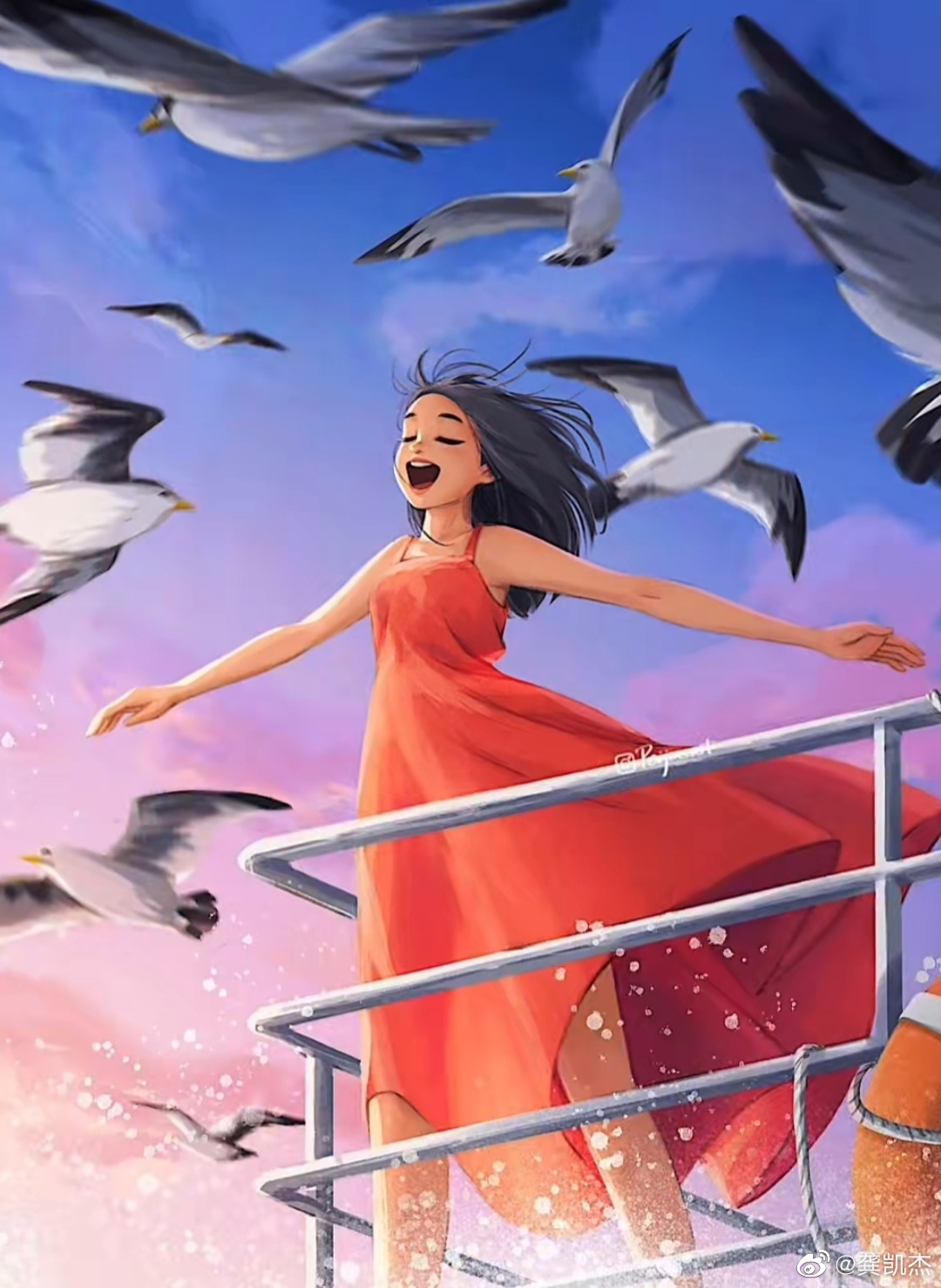 欣赏一下德国插画师peijin的作品~~~|插画师|德国|作品_新浪新闻