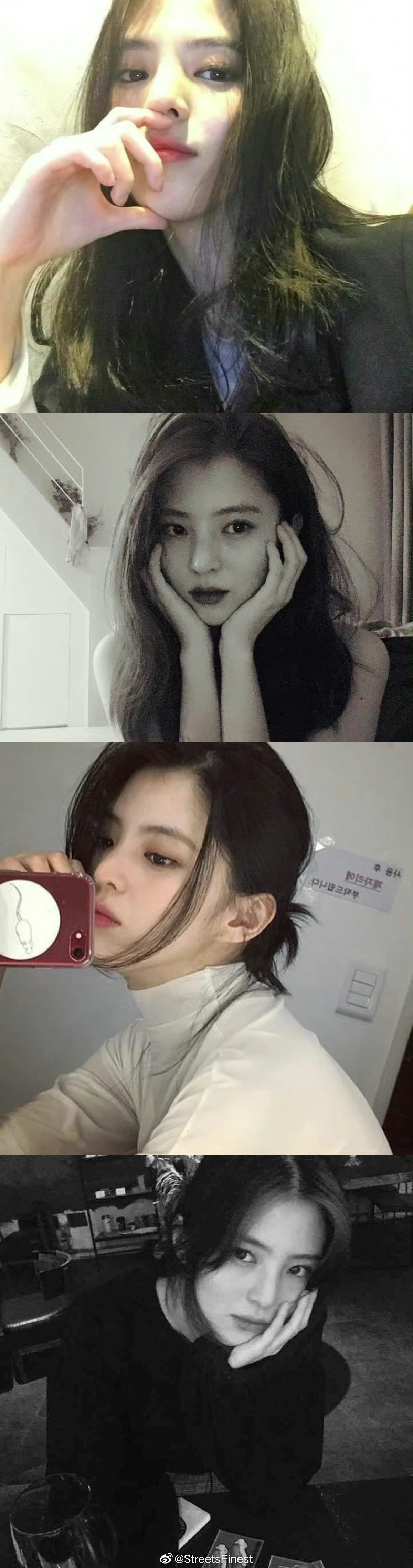 韩素希早期自拍照合集