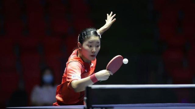 女单八强决出四个席位！国乒19岁新星大获全胜，张本美和3-0晋级|杨屹韵|国乒|张本_新浪新闻