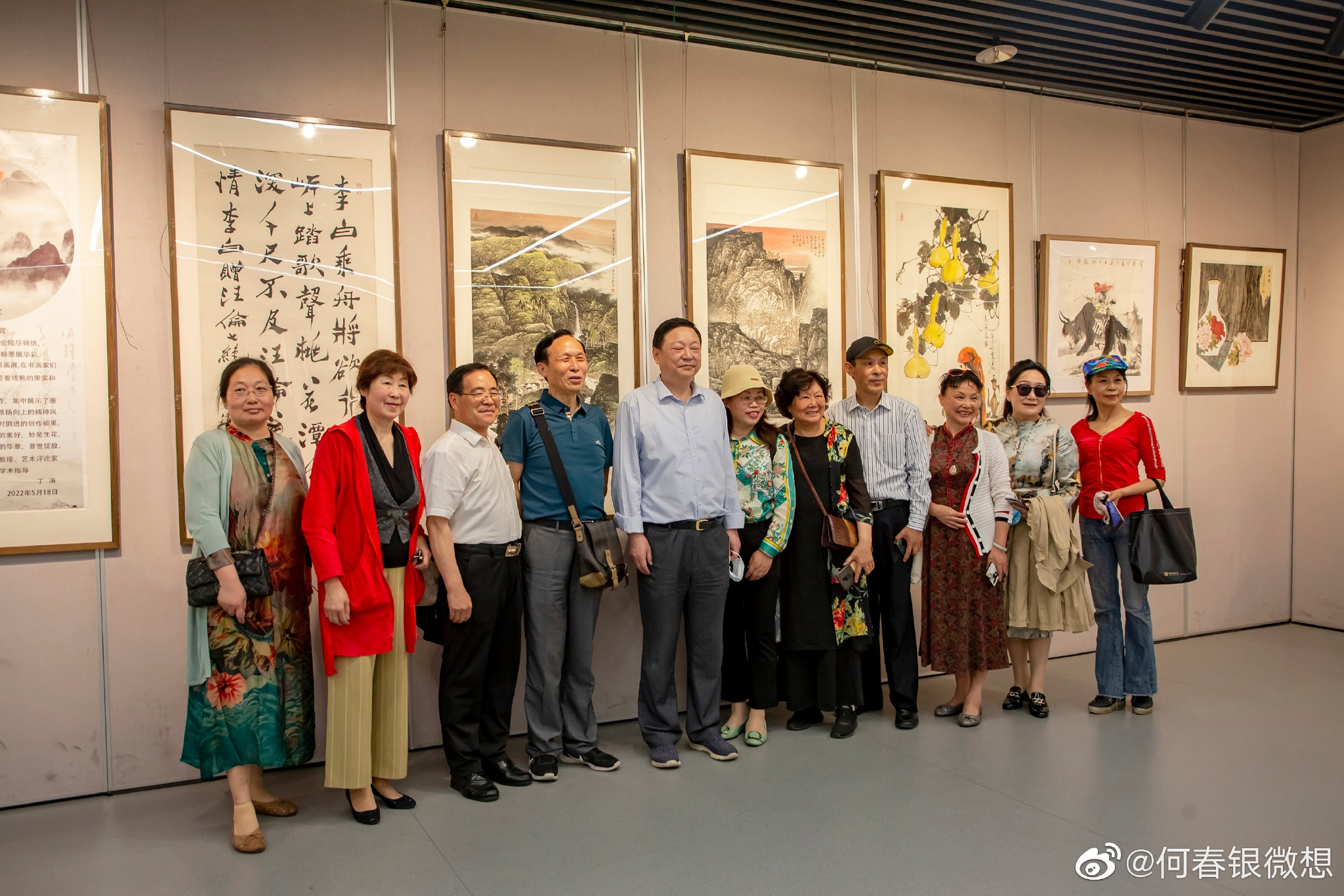 书画展览很精彩大家名家显身来