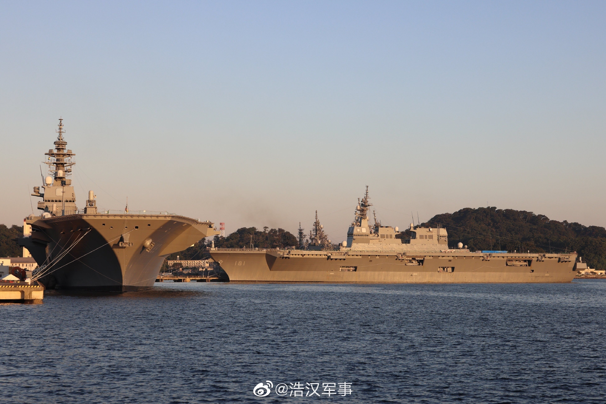 日本海自两艘准航母在横须贺开放_高清图集_新浪网