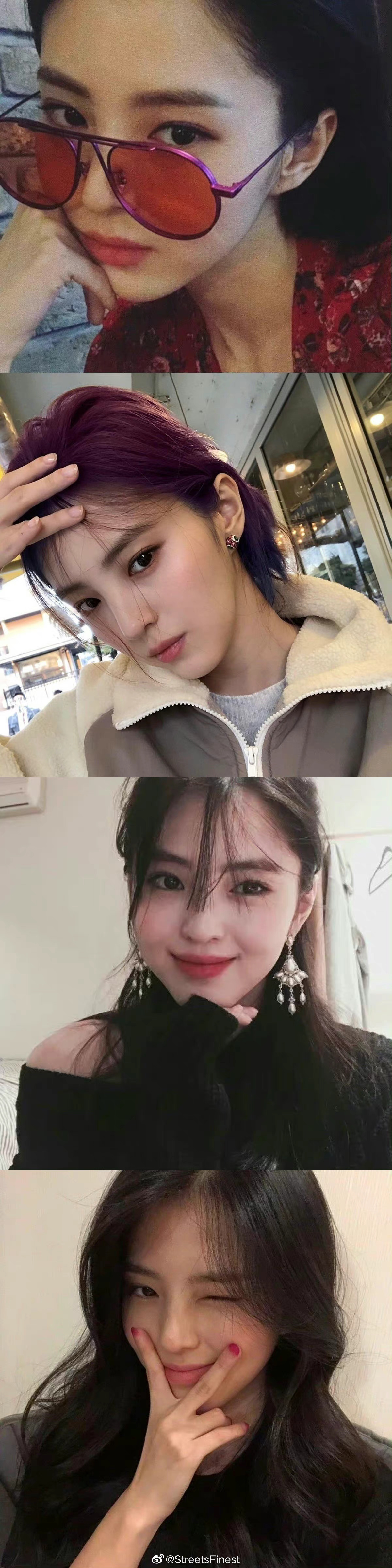 韩素希早期自拍照合集