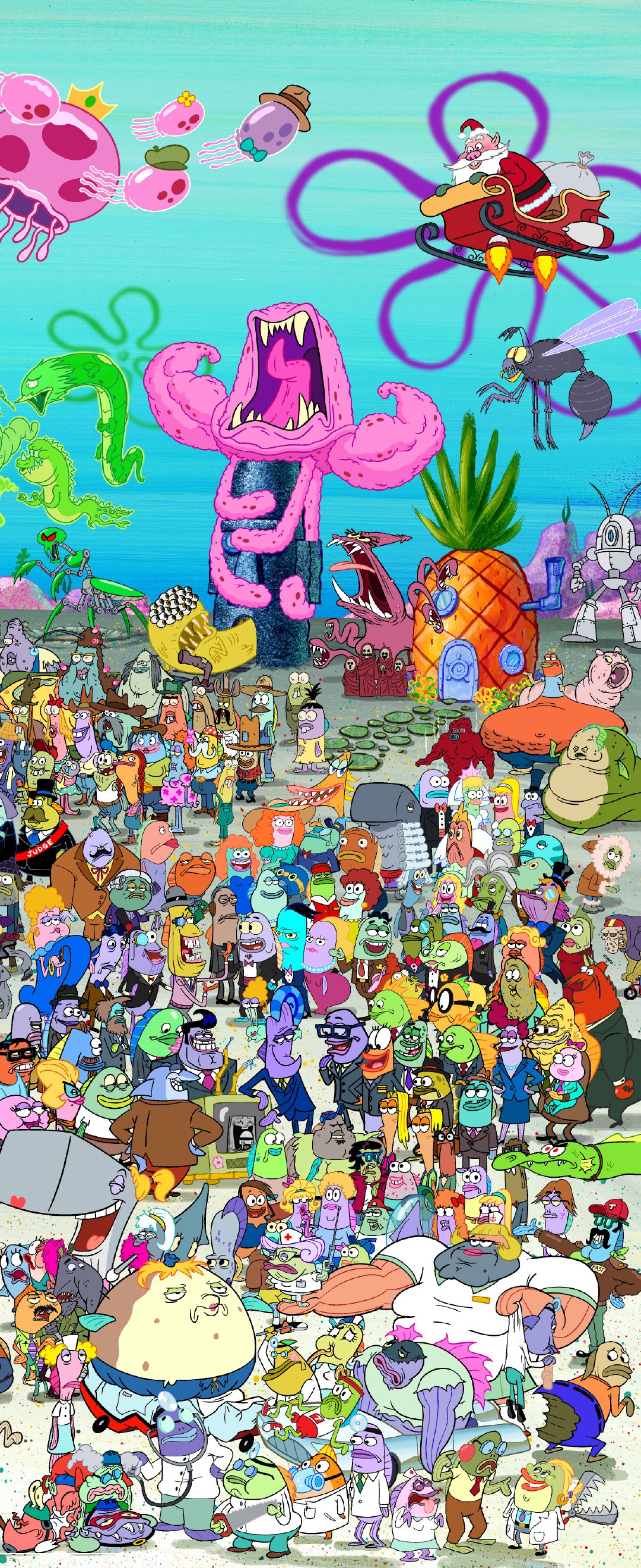 海绵宝宝全家福