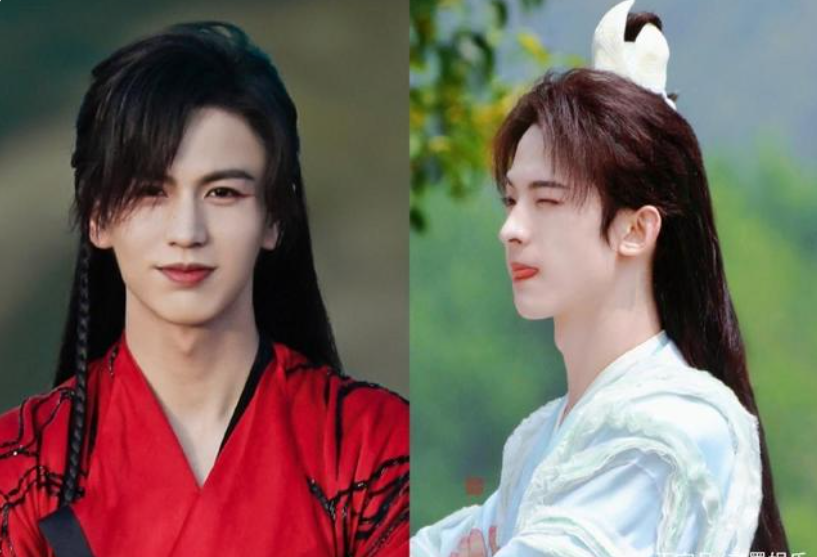 天官赐福红衣花城获认可黑色眼罩还原动漫造型氛围感拉满