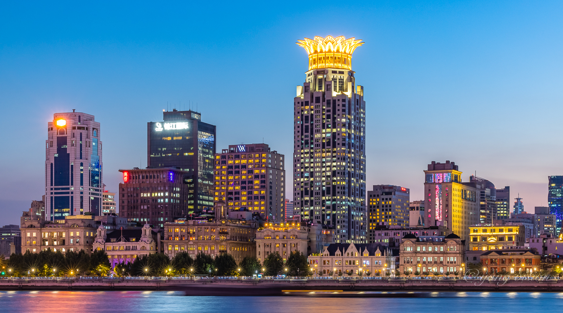 上海外滩夜色美