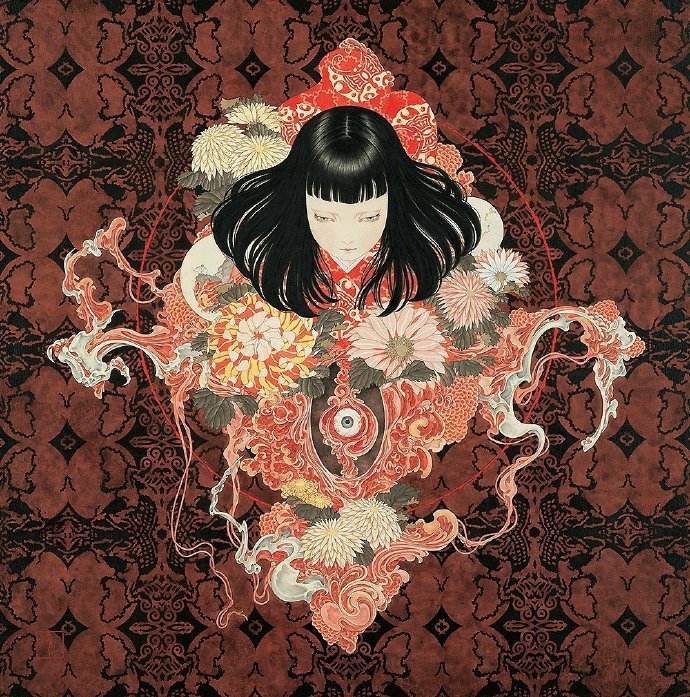 平成唯美主义日本插画艺术家山本タカト Takato Yamamoto