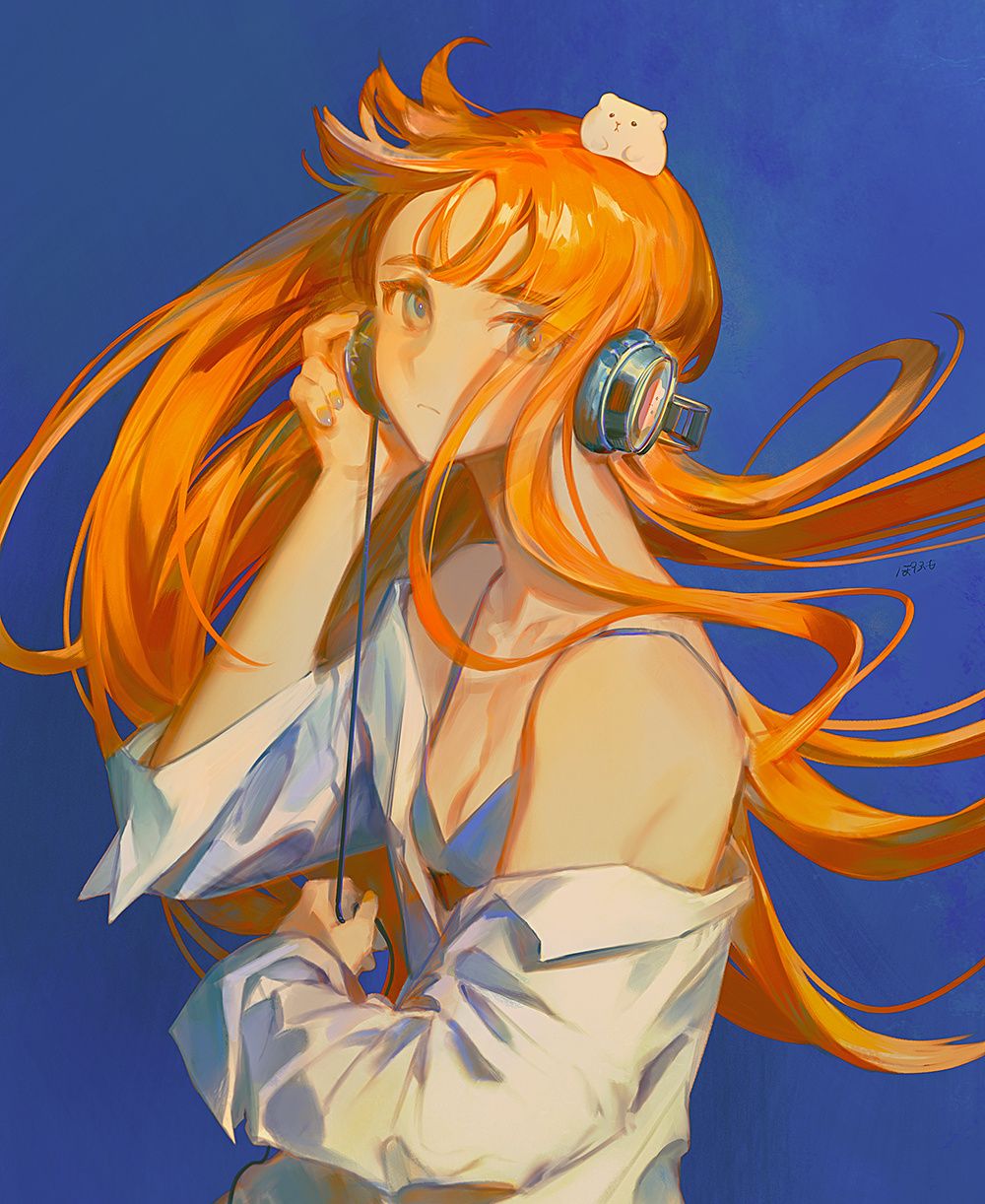 色彩绚丽又梦幻的美少女人物插画充满治愈感的画面太舒服了