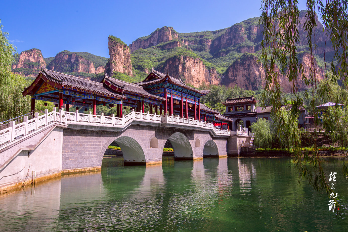 八景之一的太行水乡 它的名字多数人不会读也不会打 非常奇怪