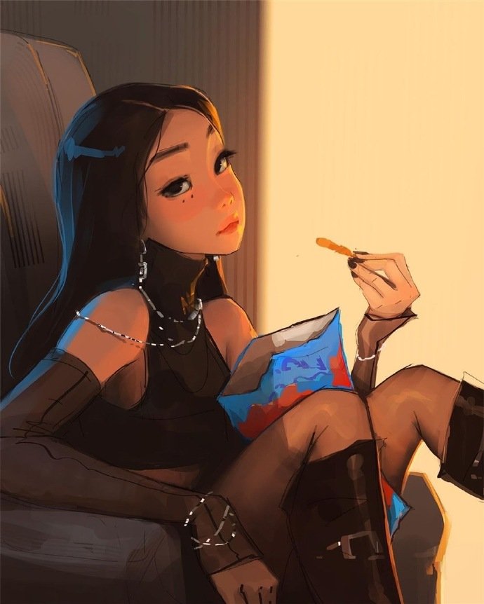 女孩加拿大插画师samdoesarts