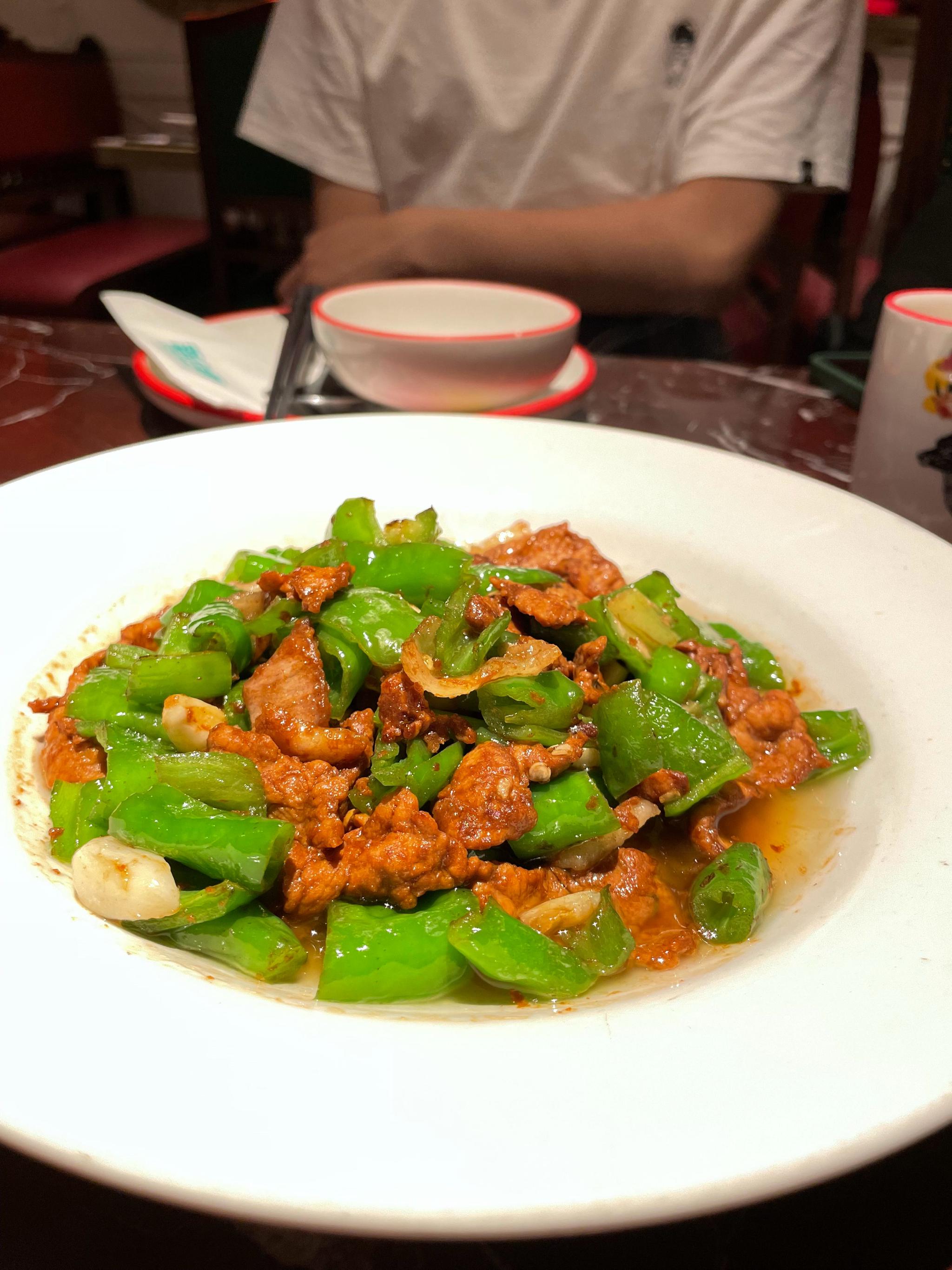 辣椒炒肉真下饭啊_高清图集_新浪网