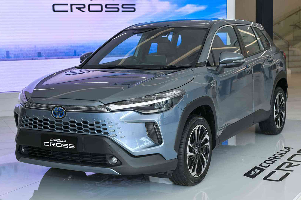 全面优化升级丰田新款卡罗拉cross实车解析