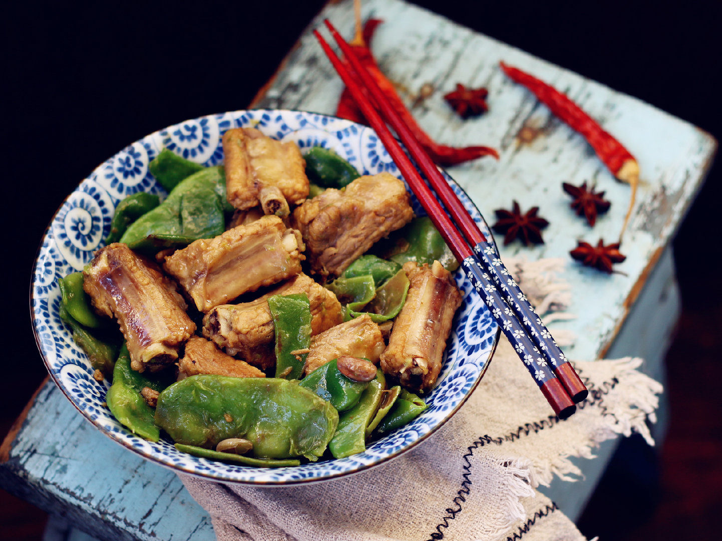 05.油豆角焖排骨