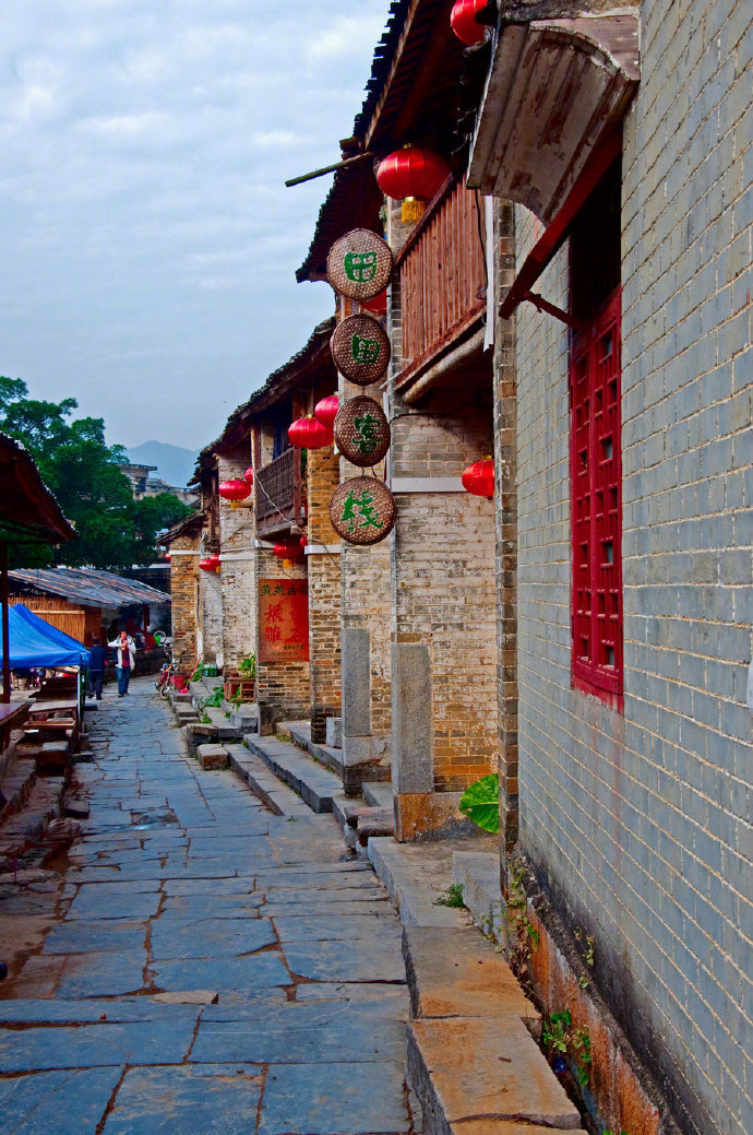 广西贺州昭平县黄姚古镇如同一本千年的诗集