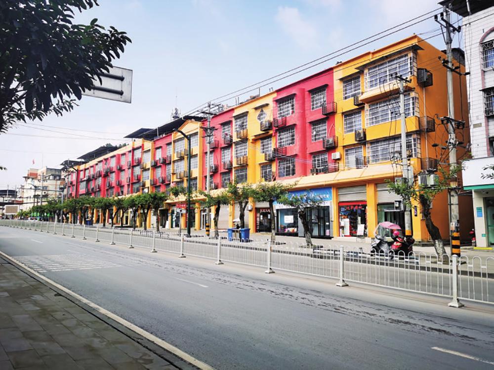 大足老旧小镇变身抢眼新城