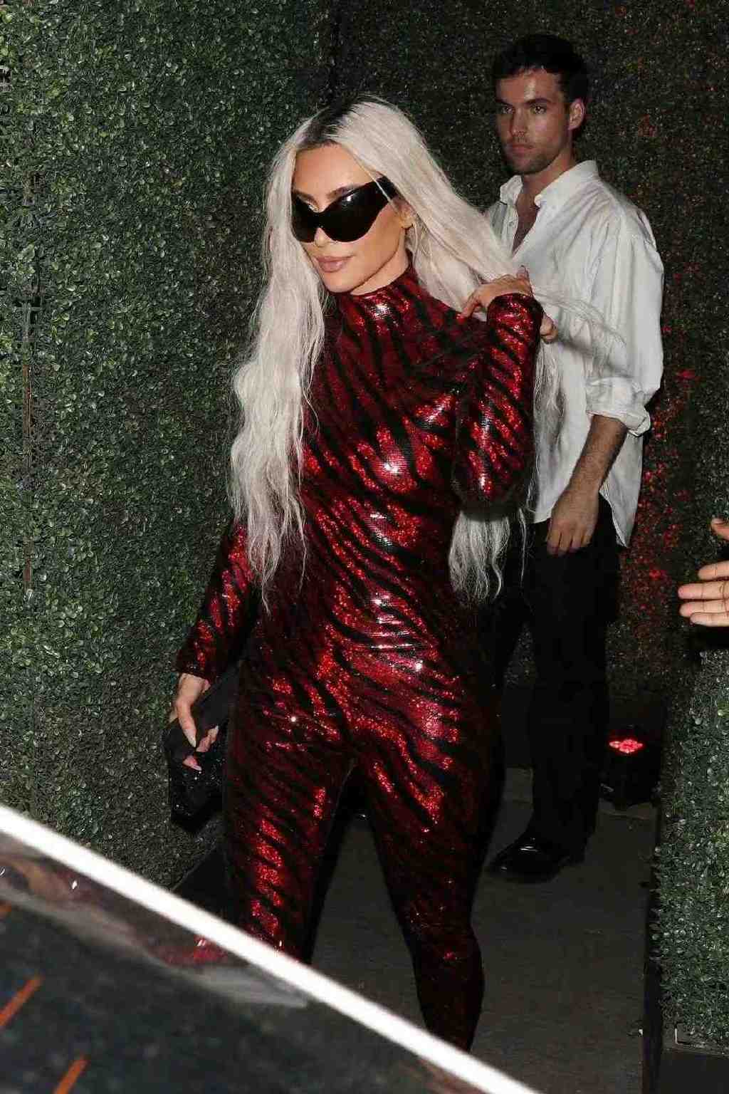 金卡戴珊的那些惊艳性感风穿搭