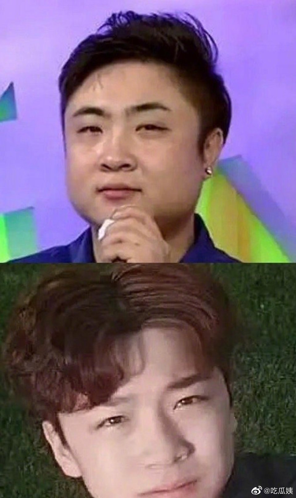 张嘉元撞脸乔杉?