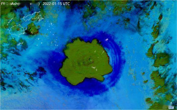 风云气象卫星持续跟进监测汤加火山休闲区蓝鸢梦想 - Www.slyday.coM