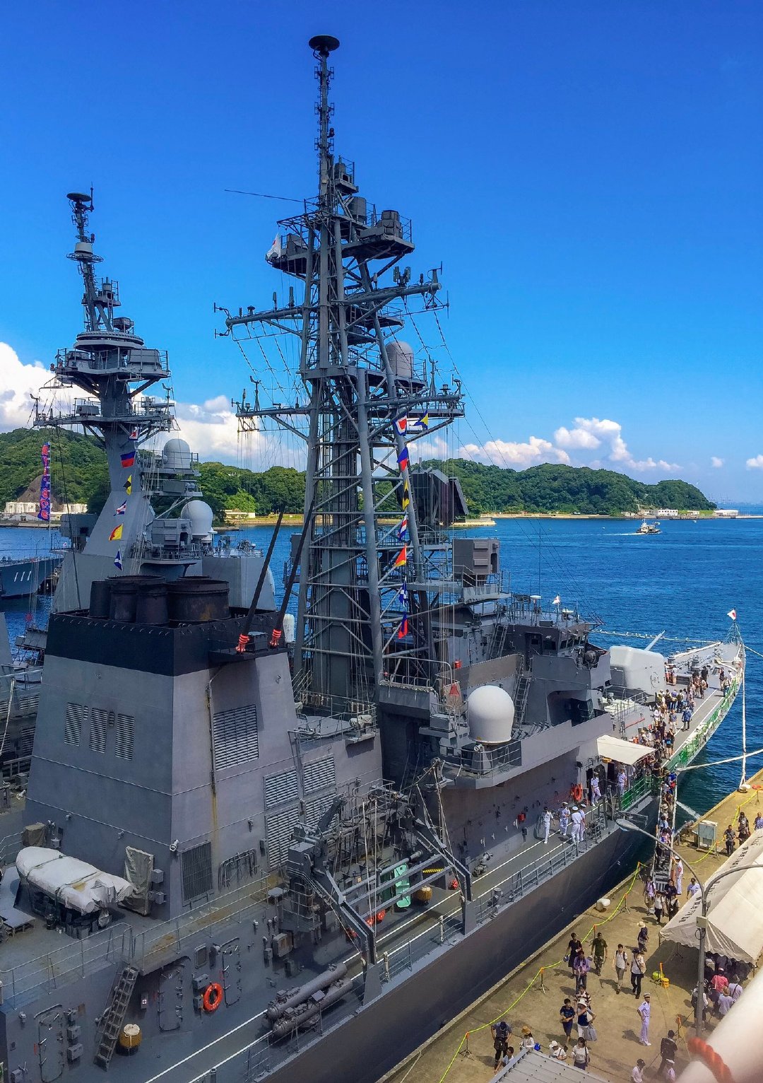 夏季的军港格外清澈_高清图集_新浪网