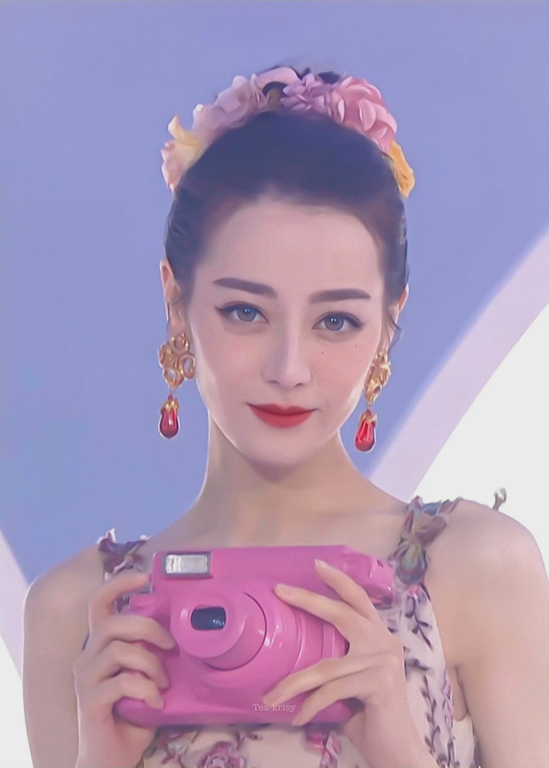 迪丽热巴 花仙子我太爱了