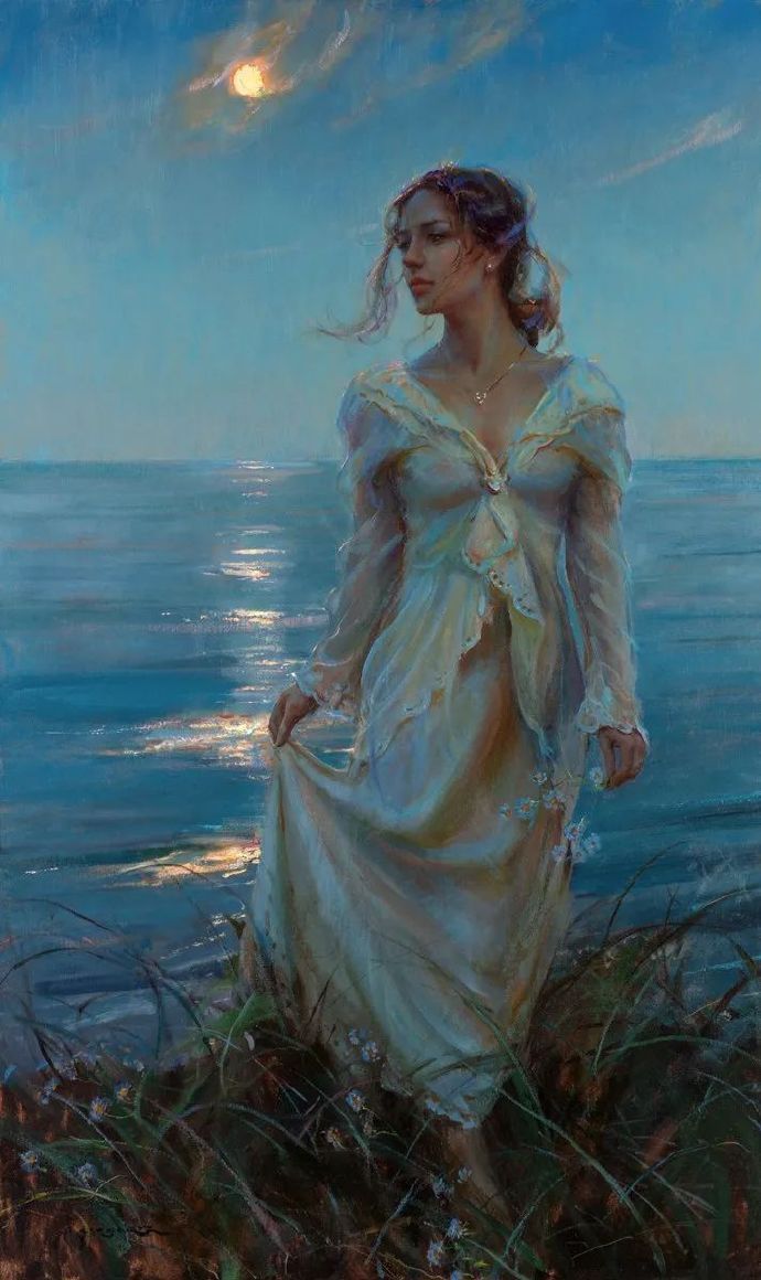 人物油画,美国 daniel f.gerhartz_高清图集_新浪网