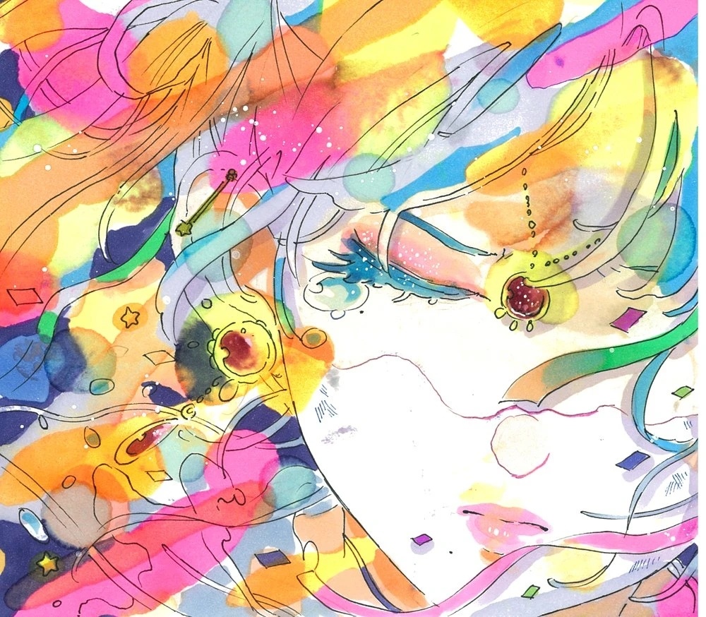 色彩意识流来自插画师cyon