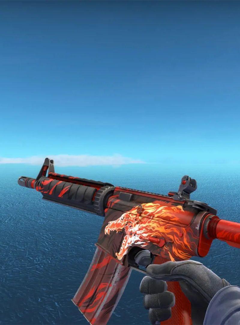 csgo的m4a1咆哮掉率有多低?