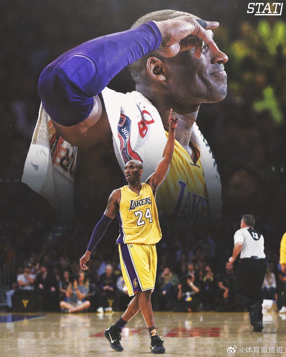 4年前的今天,科比完成了自己在nba的谢幕!最后一战狂砍60分