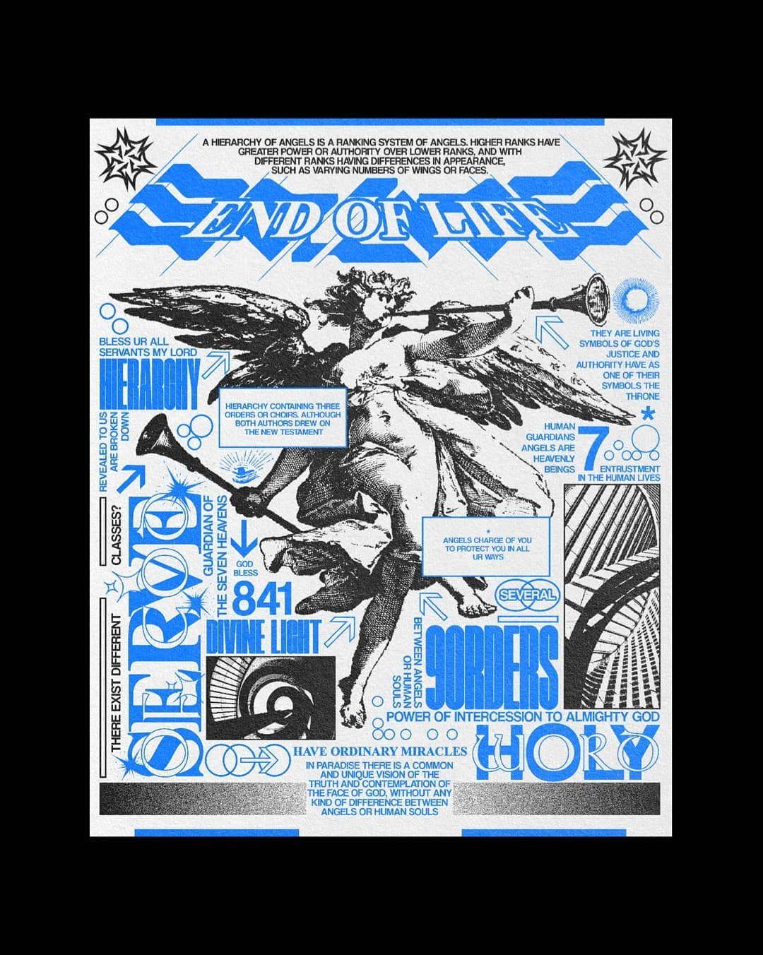 复古科技风海报版式设计