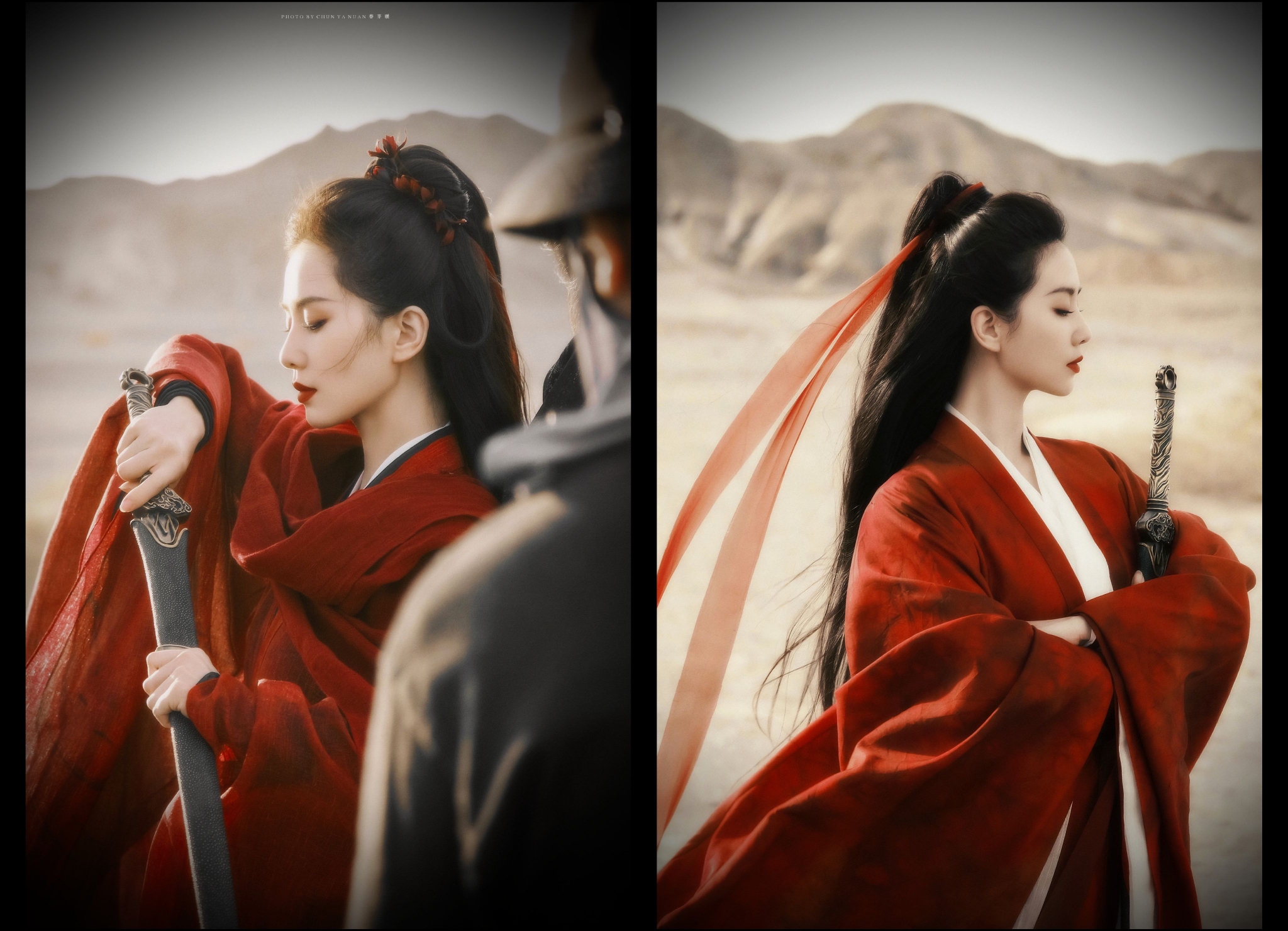 刘诗诗|一念关山 红衣女侠 cr logo__财经头条