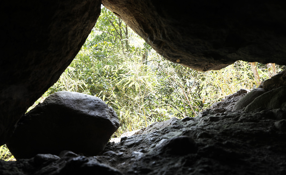 不到四窗岩等于没到四明山不收门票免费欣赏