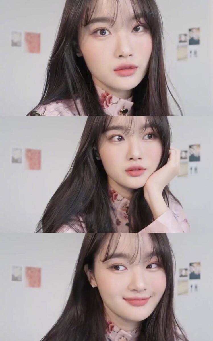 温柔的玫瑰妆容 非常适合春天呢_高清图集_新浪网