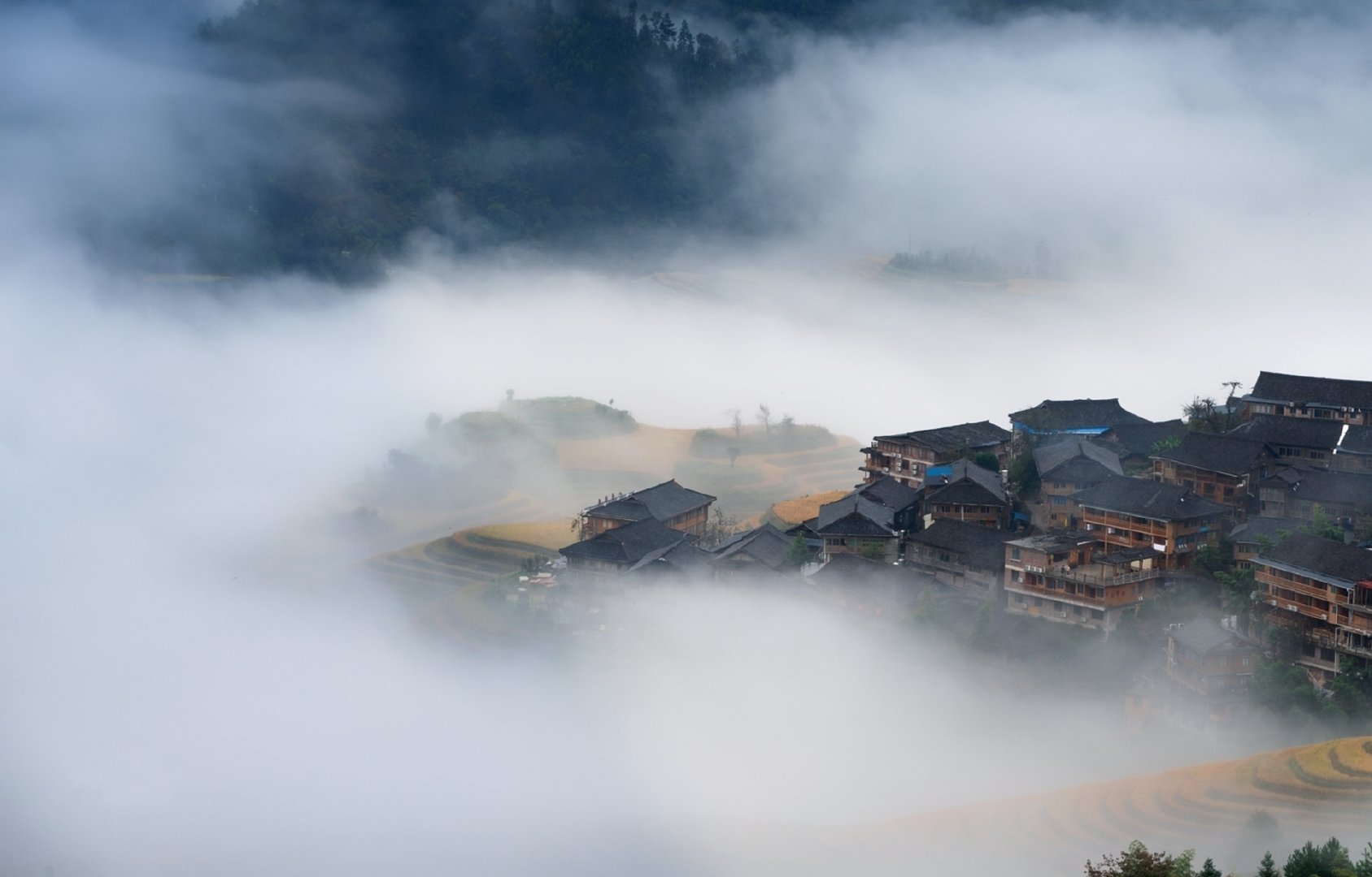 白云深处有人家