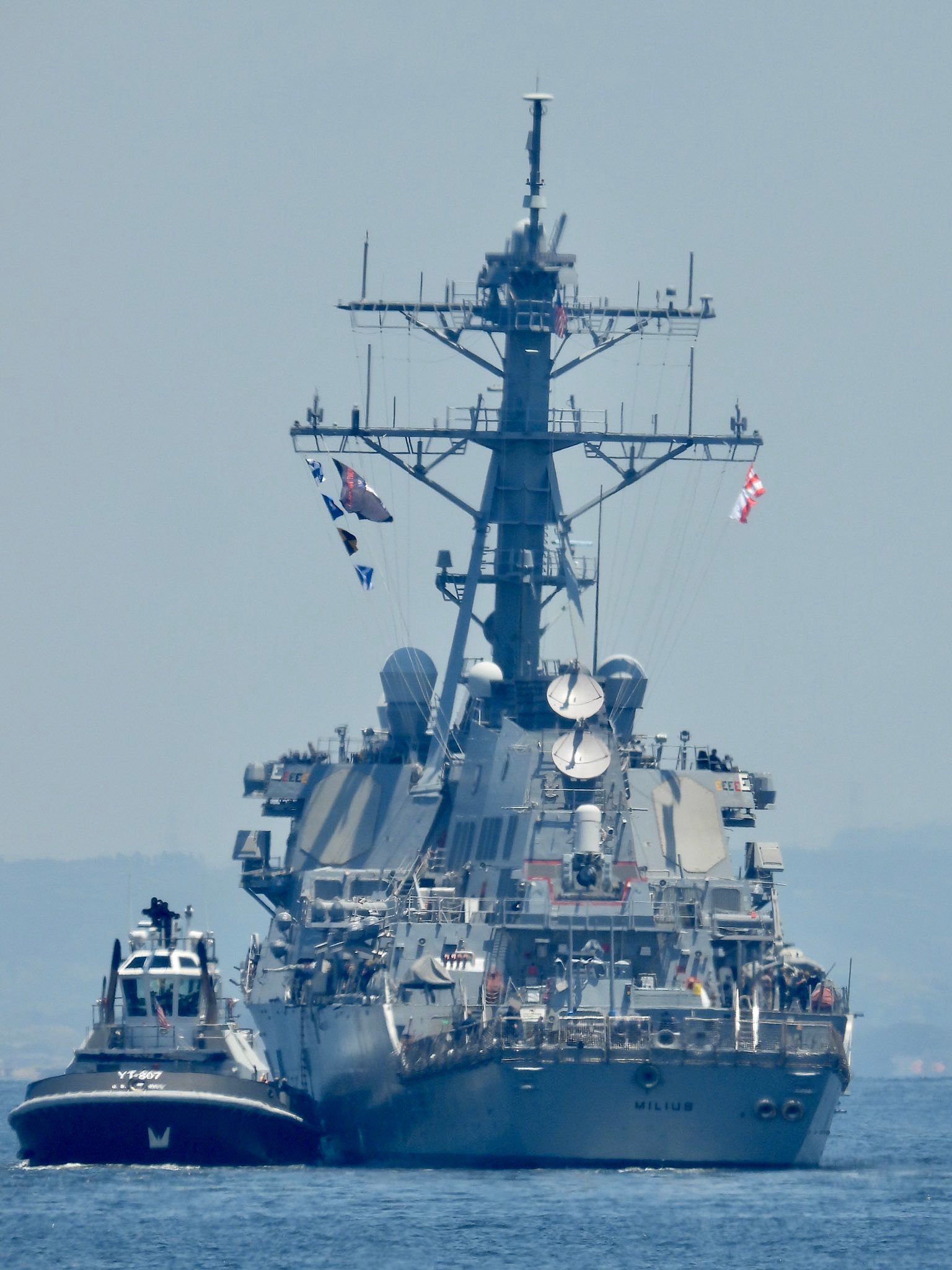 美国海军"阿利伯克"级飞行导弹驱逐舰