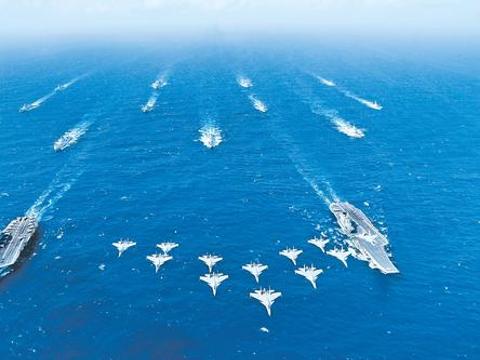 中国双航母编队演练|航母|编队|海域|首次|远海_新浪新闻