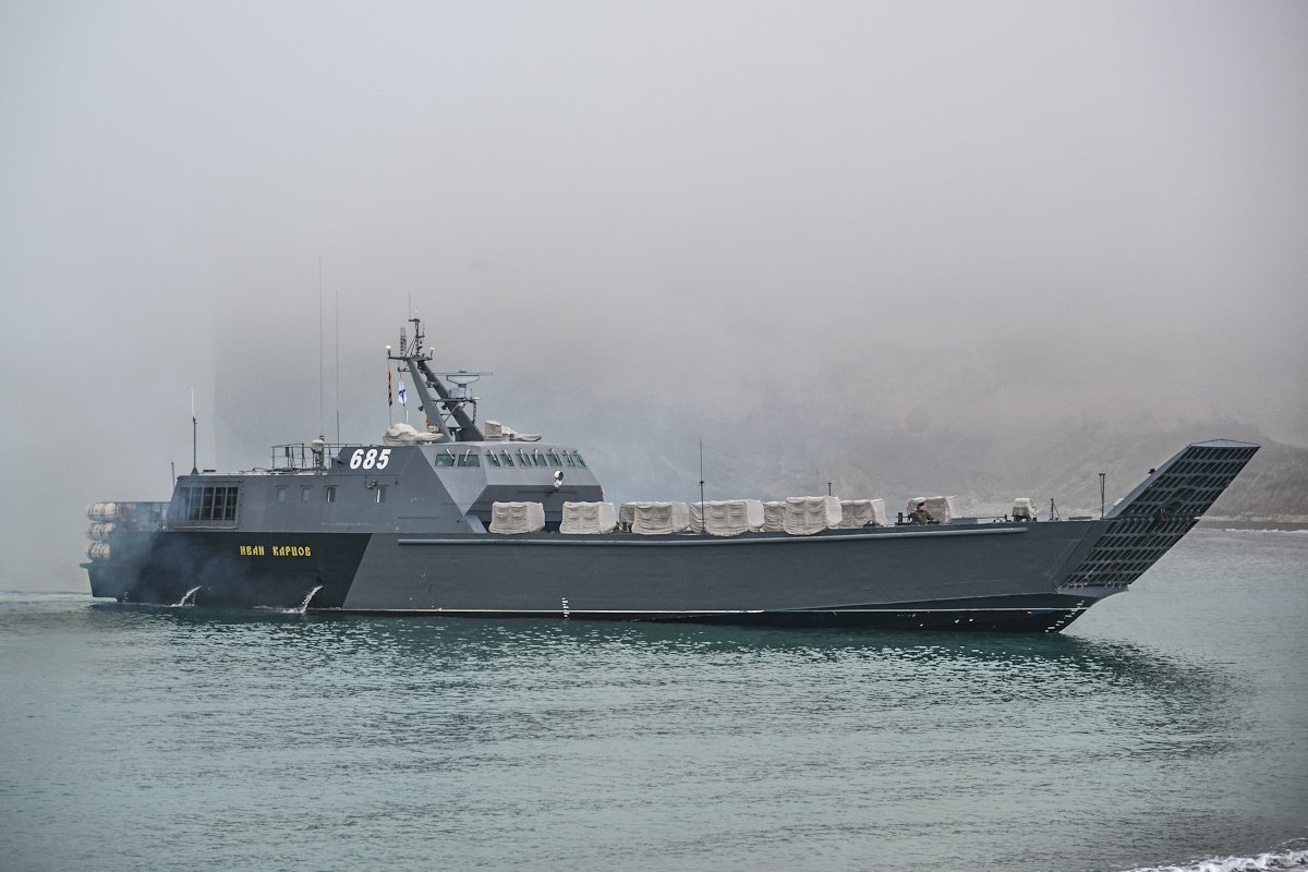 俄罗斯海军21820型万登陆艇