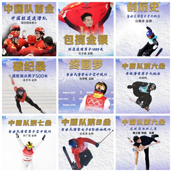早参｜中国队冬奥金牌九宫格齐了！冬奥会今日闭幕休闲区蓝鸢梦想 - Www.slyday.coM